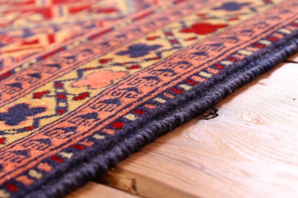 Afghan Oriental Rug 118 × 177 cm, Silk, hand-knotted — view 6 Afghan Oriental Rug 118 × 177 cm, Silk, hand-knotted — view 6