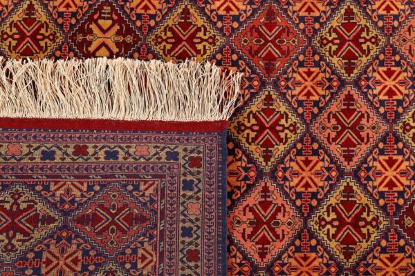 Afghan Oriental Rug 118 × 177 cm, Silk, hand-knotted — view 7 Afghan Oriental Rug 118 × 177 cm, Silk, hand-knotted — view 7