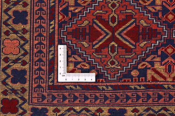 Afghan Oriental Rug 118 × 177 cm, Silk, hand-knotted — view 9 Afghan Oriental Rug 118 × 177 cm, Silk, hand-knotted — view 9