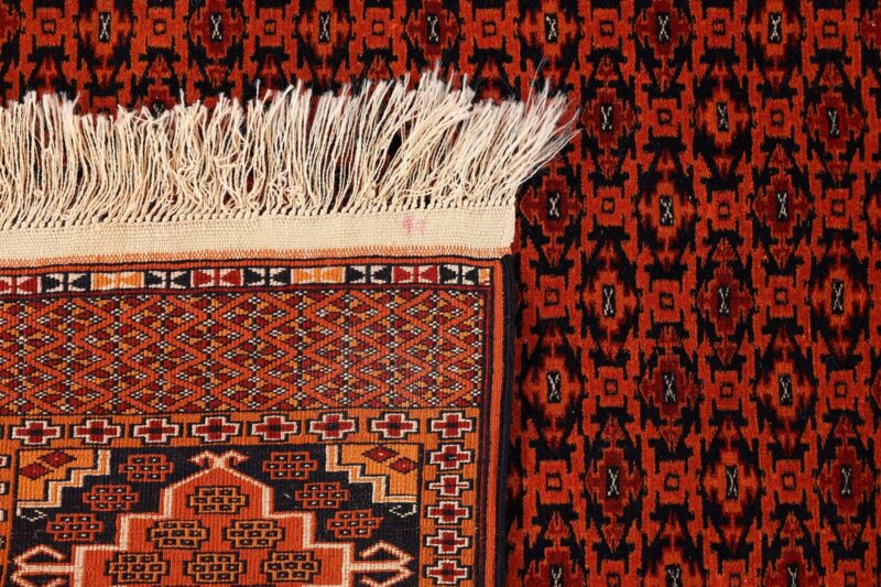 Afghan Oriental Rug 128 × 189 cm, Wool, hand-knotted, antique — view 7