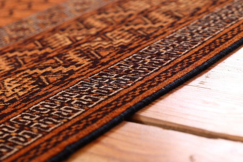 Afghan Oriental Rug 135 × 205 cm, Wool and Silk, hand-knotted — view 6