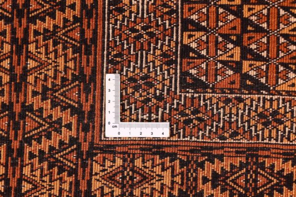 Afghan Oriental Rug 135 × 205 cm, Wool and Silk, hand-knotted — view 9