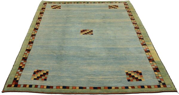 Gabbeh Oriental Rug 200 × 280 cm, Wool, hand-knotted — view 2 Gabbeh Oriental Rug 200 × 280 cm, Wool, hand-knotted — view 2