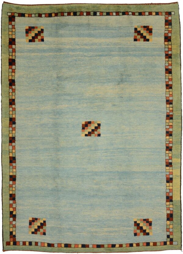 Gabbeh Oriental Rug 200 × 280 cm, Wool, hand-knotted Gabbeh Oriental Rug 200 × 280 cm, Wool, hand-knotted