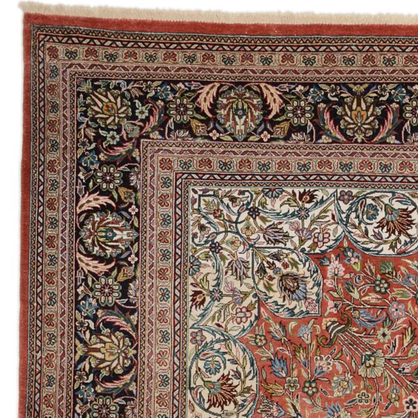 Qom Oriental Rug 202 × 302 cm, Silk, hand-knotted — view 6