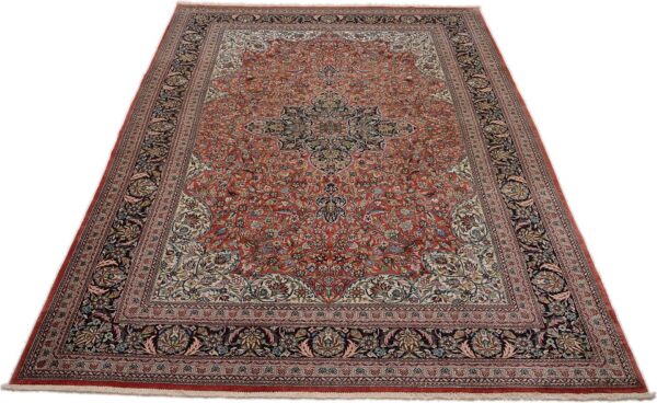 Qom Oriental Rug 202 × 302 cm, Silk, hand-knotted — view 2