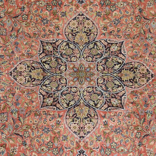 Qom Oriental Rug 202 × 302 cm, Silk, hand-knotted — view 5