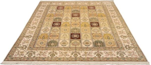 Qom Oriental Rug 245 × 302 cm, Silk, hand-knotted, exclusive — view 2