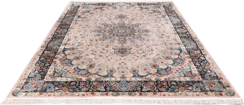 Qom Oriental Rug 250 × 350 cm, Silk, hand-knotted, exclusive — view 2