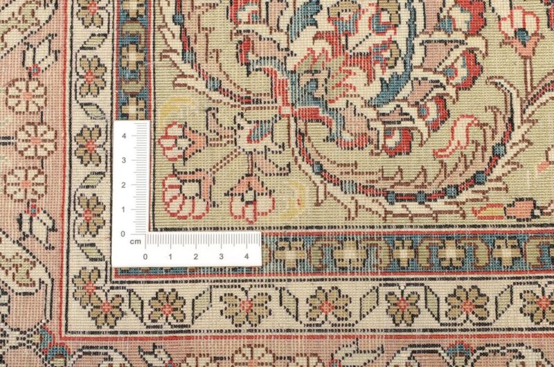 Qom Oriental Rug 275 × 370 cm, Silk, hand-knotted, exclusive — view 3