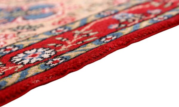 Qom Oriental Rug 45 × 45 cm, Silk, hand-knotted — view 5 Qom Oriental Rug 45 × 45 cm, Silk, hand-knotted — view 5
