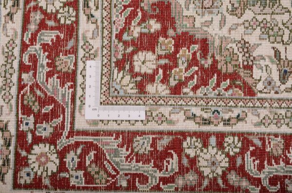 Qom Oriental Rug 80 × 124 cm, Silk, Multicolor, hand-knotted — view 3