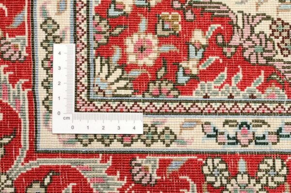 Qom Oriental Rug 80 × 124 cm, Silk, Multicolor, hand-knotted, exclusive — view 3