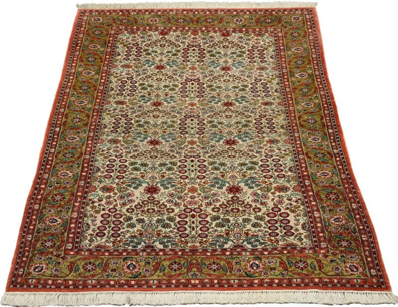 Qom Oriental Rug 91 × 157 cm, Wool, hand-knotted — view 2