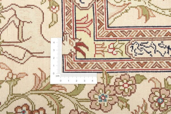 Qom Oriental Rug 95 × 156 cm, Silk, hand-knotted, exclusive — view 3