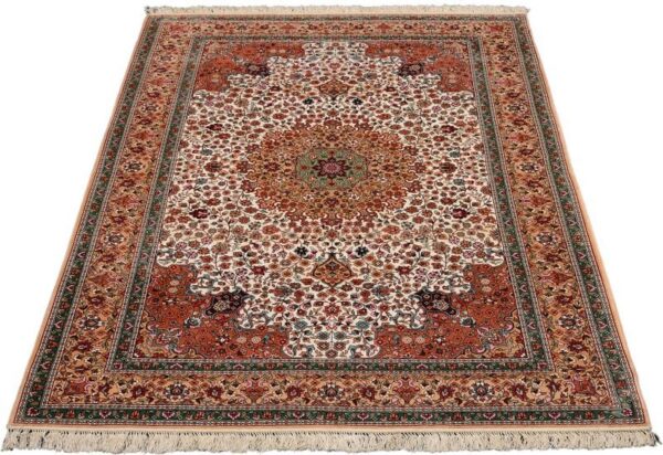 Hereke Oriental Rug 128 × 189 cm, Silk, hand-knotted, exclusive — view 2 Hereke Oriental Rug 128 × 189 cm, Silk, hand-knotted, exclusive — view 2