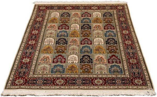 Hereke Oriental Rug 139 × 200 cm, Wool, hand-knotted — view 2