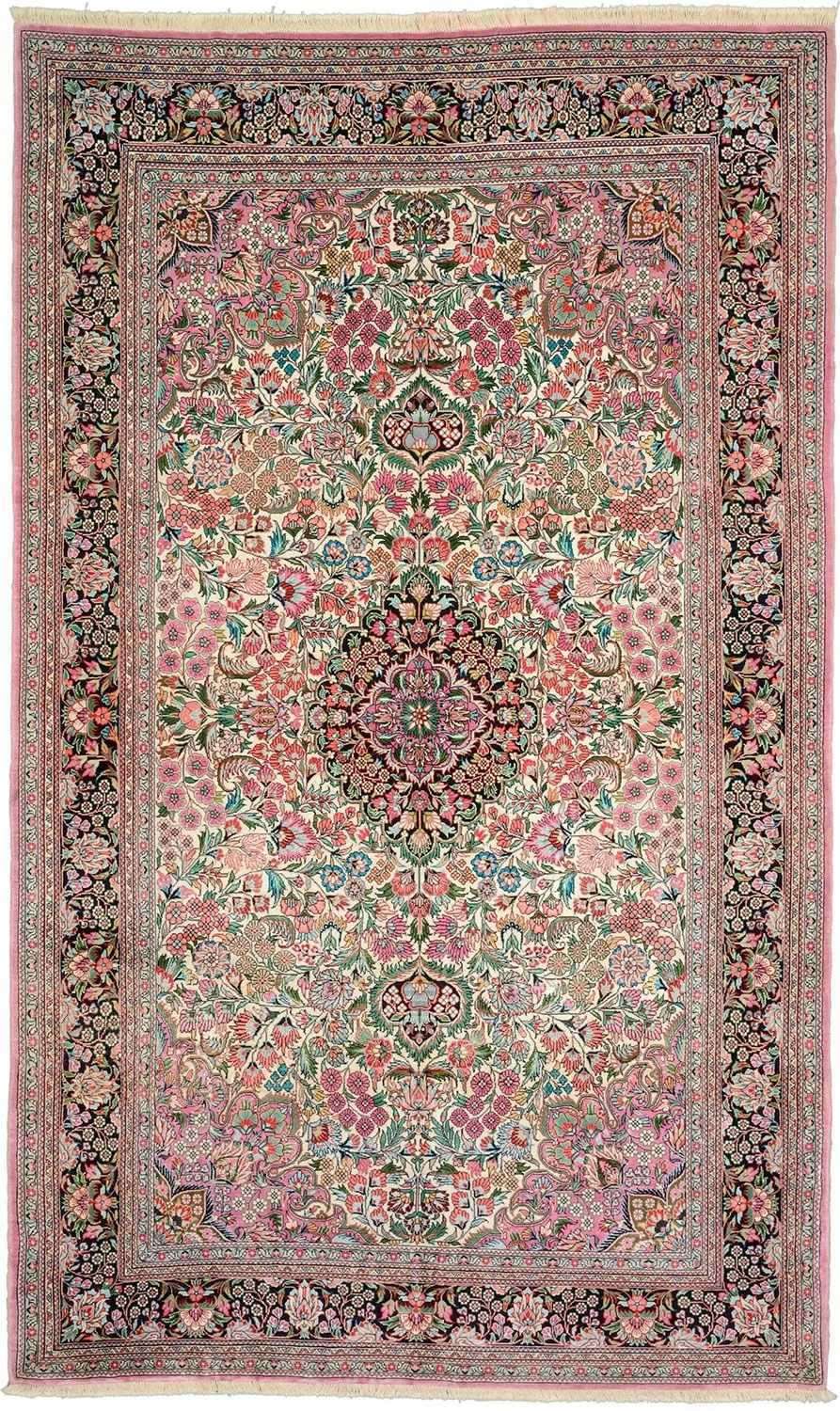 Hereke Oriental Rug 152 × 252 cm, Silk, hand-knotted