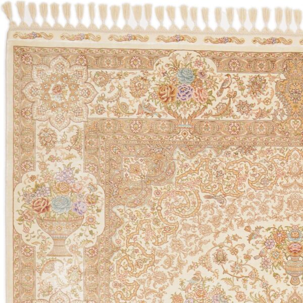 Hereke Oriental Rug 170 × 240 cm, Silk, hand-knotted — view 6