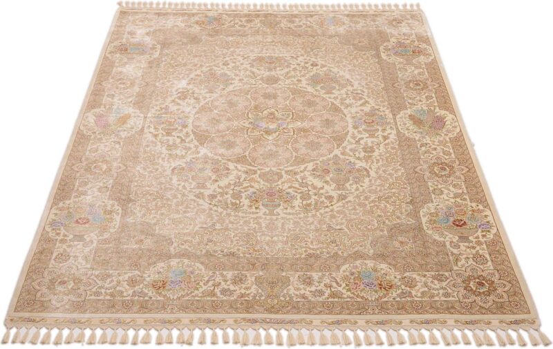 Hereke Oriental Rug 170 × 240 cm, Silk, hand-knotted — view 2