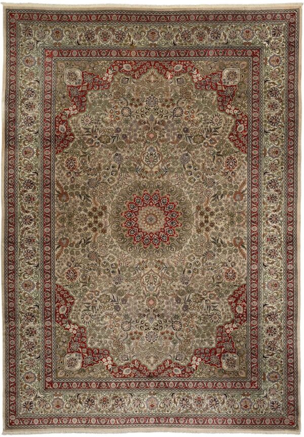 Hereke Oriental Rug 179 × 244 cm, Silk, hand-knotted