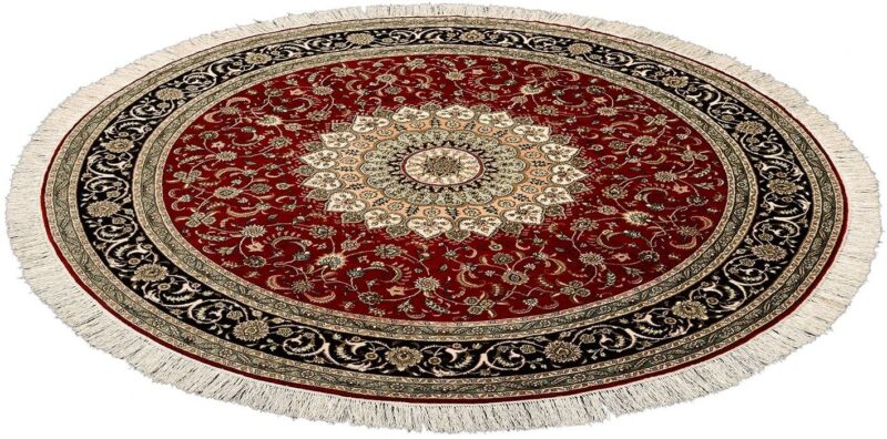 Hereke Oriental Rug 186 × 186 cm, Silk, hand-knotted — view 2