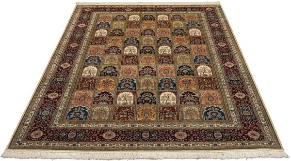 Hereke Oriental Rug 189 × 278 cm, Silk, hand-knotted — view 2