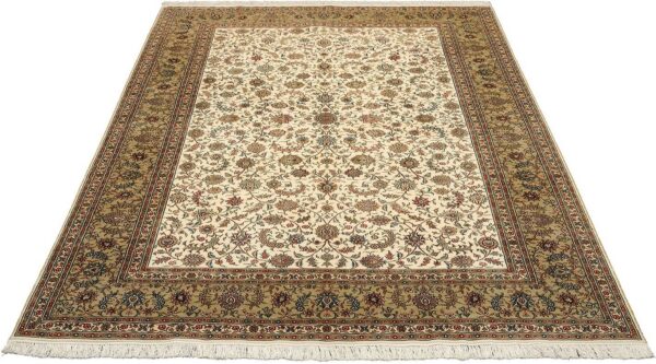 Hereke Oriental Rug 190 × 283 cm, Silk, hand-knotted, very fine — view 2 Hereke Oriental Rug 190 × 283 cm, Silk, hand-knotted, very fine — view 2