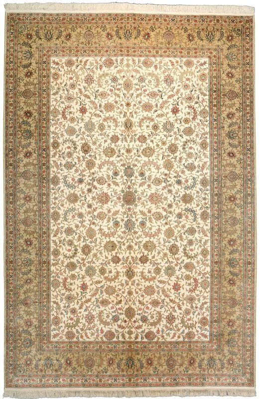 Hereke Oriental Rug 190 × 283 cm, Silk, hand-knotted, very fine Hereke Oriental Rug 190 × 283 cm, Silk, hand-knotted, very fine