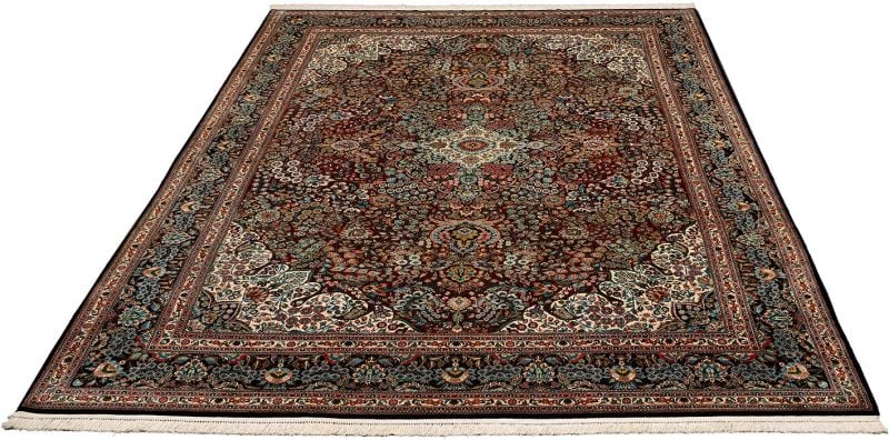 Hereke Oriental Rug 220 × 311 cm, Silk, hand-knotted — view 2