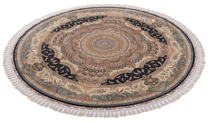 Hereke Oriental Rug 248 × 248 cm, Silk, hand-knotted — view 3