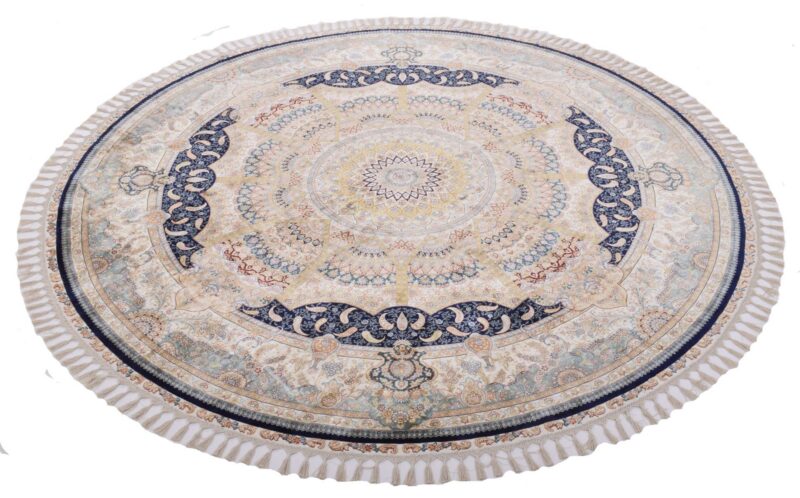Hereke Oriental Rug 248 × 248 cm, Silk, hand-knotted — view 4