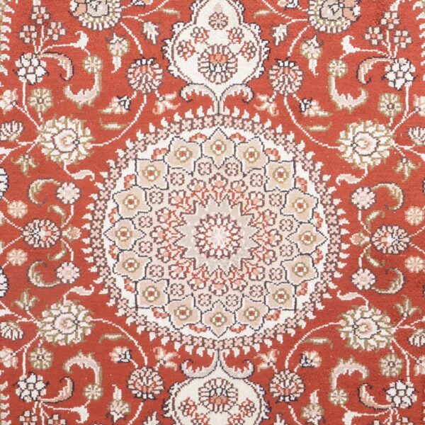 Hereke Oriental Rug 61 × 91 cm, Silk, hand-knotted, exclusive — view 4