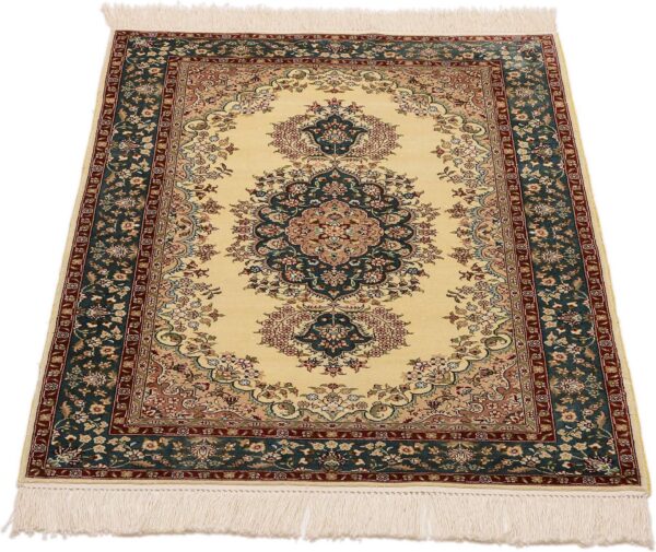 Hereke Oriental Rug 78 × 118 cm, Silk, hand-knotted — view 2