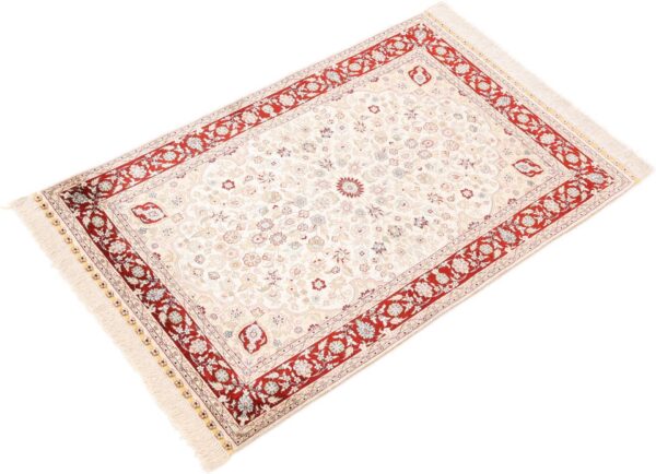 Hereke Oriental Rug 78 × 122 cm, Silk, hand-knotted — view 5