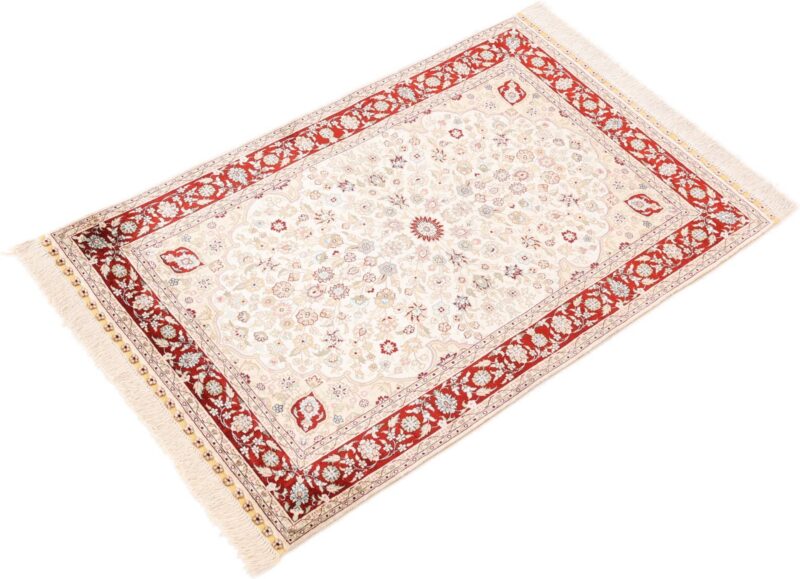 Hereke Oriental Rug 78 × 122 cm, Silk, hand-knotted — view 5