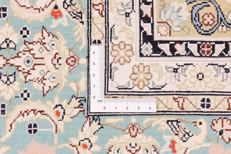 Hereke Oriental Rug 78 × 123 cm, Silk, Multicolor, hand-knotted — view 9
