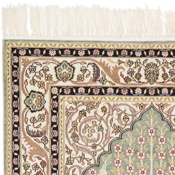 Hereke Oriental Rug 78 × 125 cm, Wool, hand-knotted — view 5