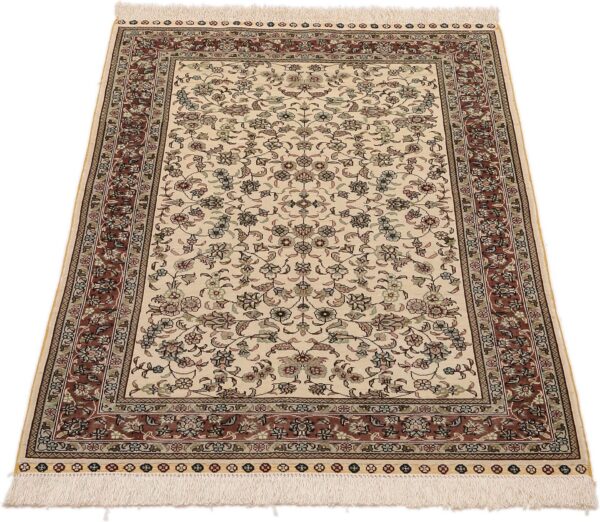 Hereke Oriental Rug 79 × 132 cm, Silk, hand-knotted, exclusive — view 2