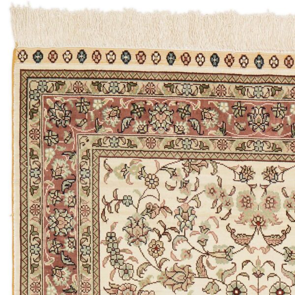 Hereke Oriental Rug 79 × 132 cm, Silk, hand-knotted, exclusive — view 5