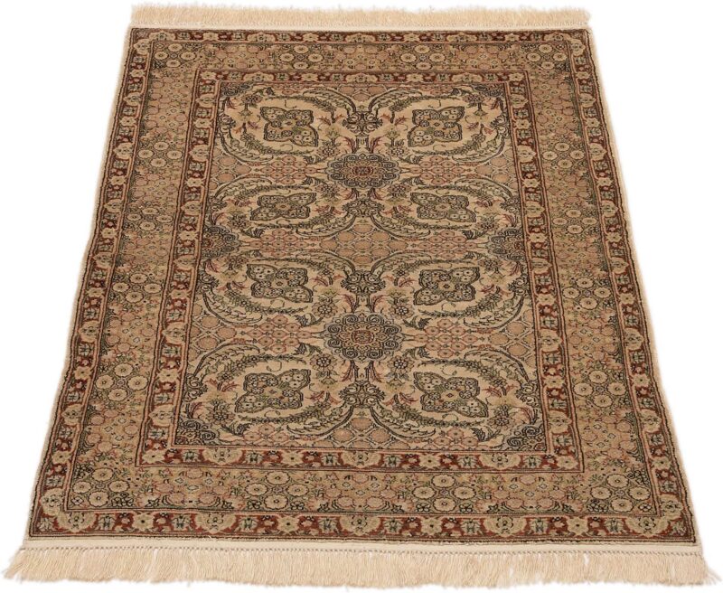 Hereke Oriental Rug 80 × 120 cm, Silk, hand-knotted — view 2