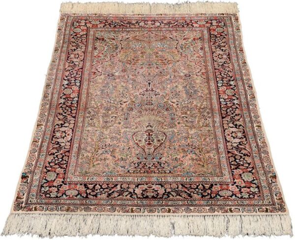 Hereke Oriental Rug 90 × 154 cm, Silk, hand-knotted — view 2