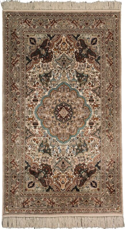 Hereke Oriental Rug 91 × 151 cm, Silk, hand-knotted Hereke Oriental Rug 91 × 151 cm, Silk, hand-knotted