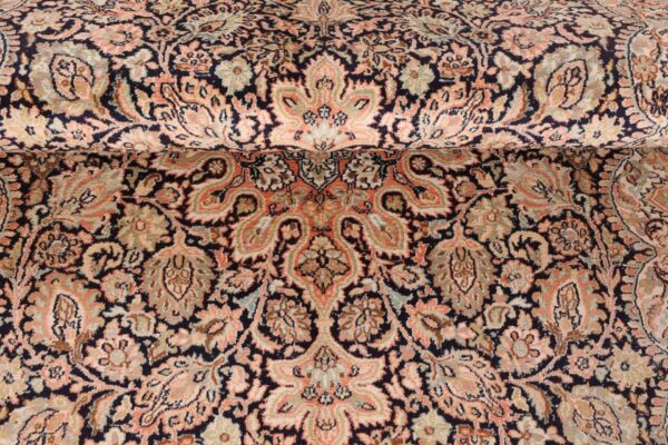 Indian Oriental Rug 159 × 218 cm, Silk, hand-knotted, vintage — view 8