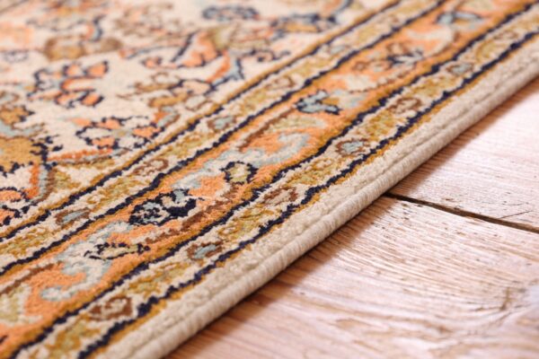 Indian Oriental Rug 170 × 245 cm, Silk, hand-knotted, vintage — view 6