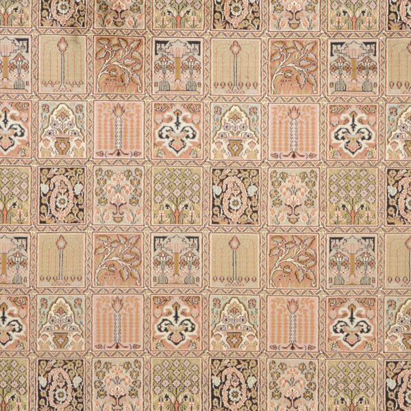 Indian Oriental Rug 187 × 280 cm, Silk, hand-knotted — view 5