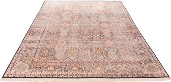 Indian Oriental Rug 243 × 339 cm, Silk, hand-knotted, vintage — view 4
