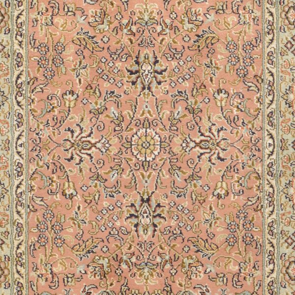 Indian Oriental Rug 62 × 135 cm, Silk, hand-knotted — view 4 Indian Oriental Rug 62 × 135 cm, Silk, hand-knotted — view 4