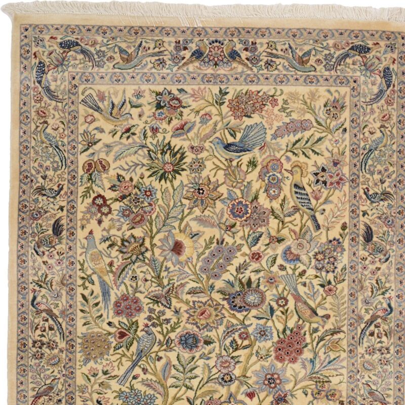 Isfahan Oriental Rug 124 × 175 cm, Wool, hand-knotted — view 3 Isfahan Oriental Rug 124 × 175 cm, Wool, hand-knotted — view 3