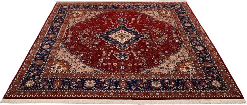 Isfahan Oriental Rug 250 × 250 cm, Wool, hand-knotted — view 2 Isfahan Oriental Rug 250 × 250 cm, Wool, hand-knotted — view 2